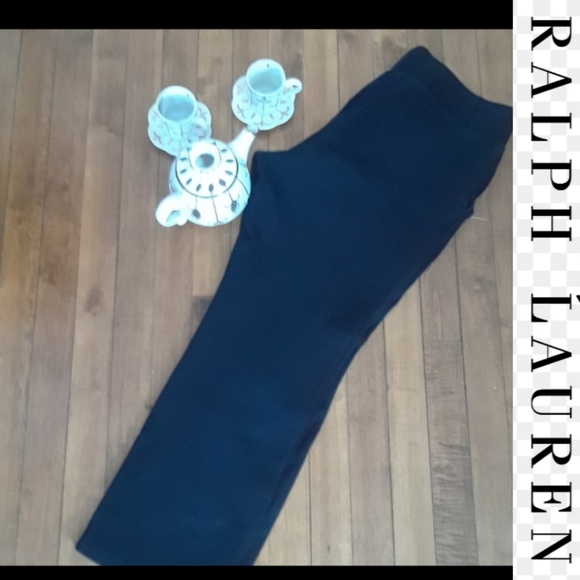 Size Large Ralph Lauren black Lounge track pants - Picture 2 of 8